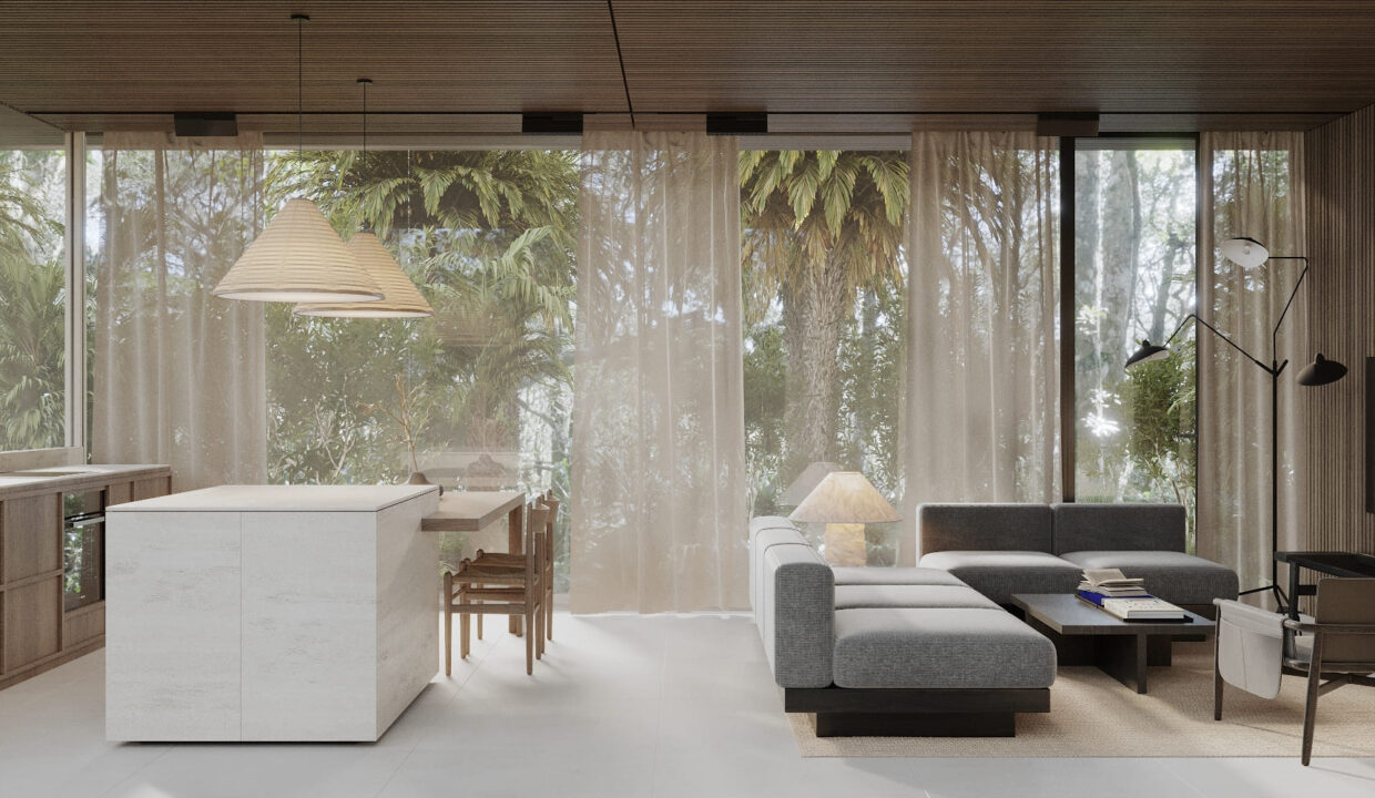 Charming Middle-Century Modern Two-Bedroom Villa for Lease in Dreamland (7)