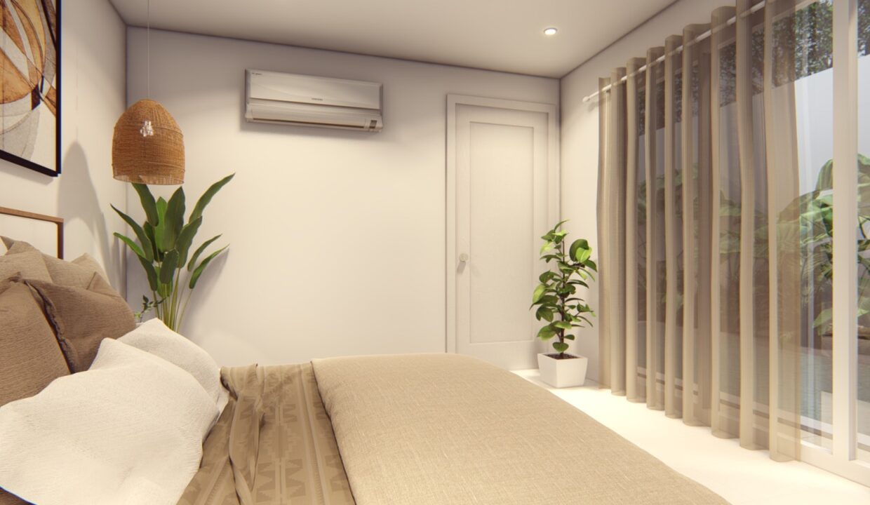 Comfy One Bedroom Apartment with Office Room in Melasti (12)