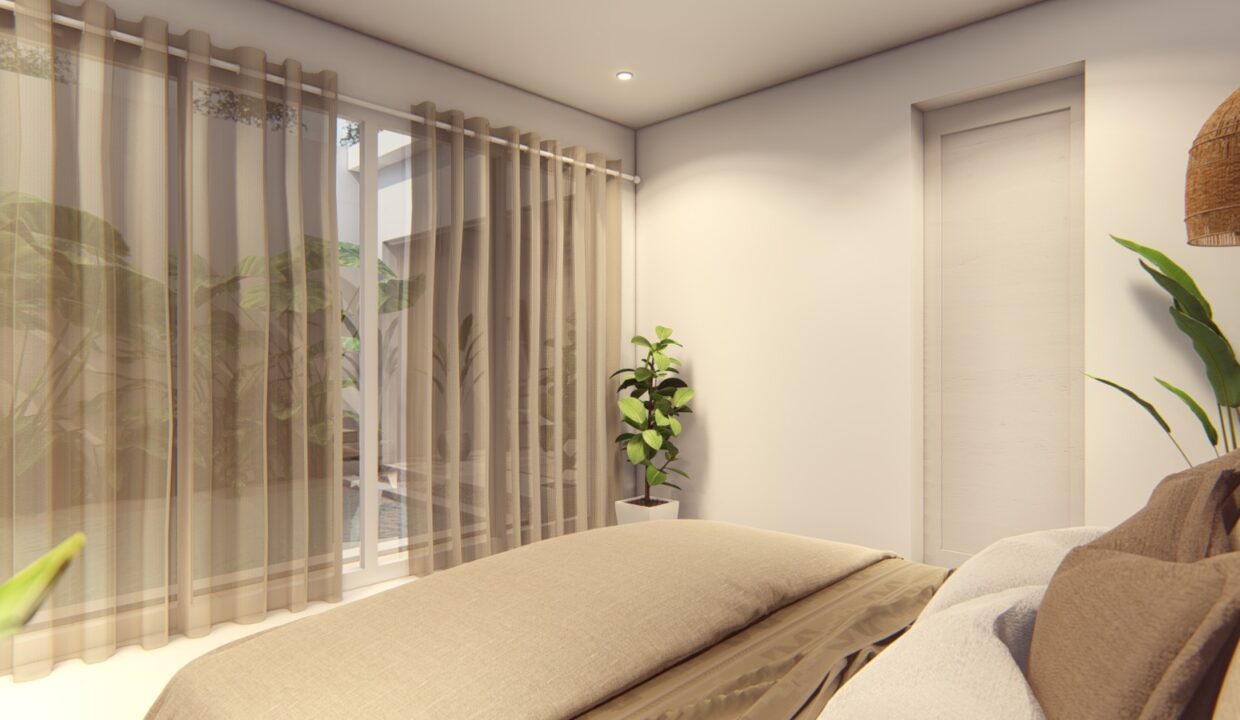 Comfy One Bedroom Apartment with Office Room in Melasti (13)