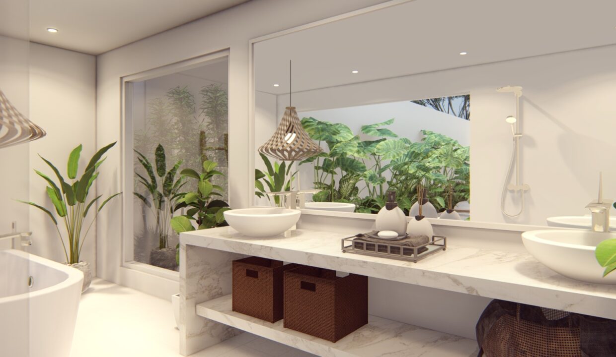 Comfy One Bedroom Apartment with Office Room in Melasti (16)