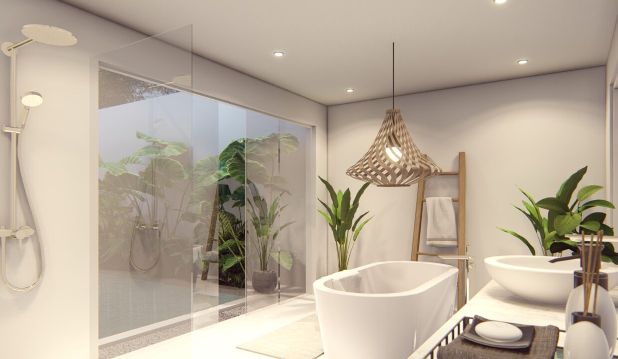 Comfy One Bedroom Apartment with Office Room in Melasti (19)