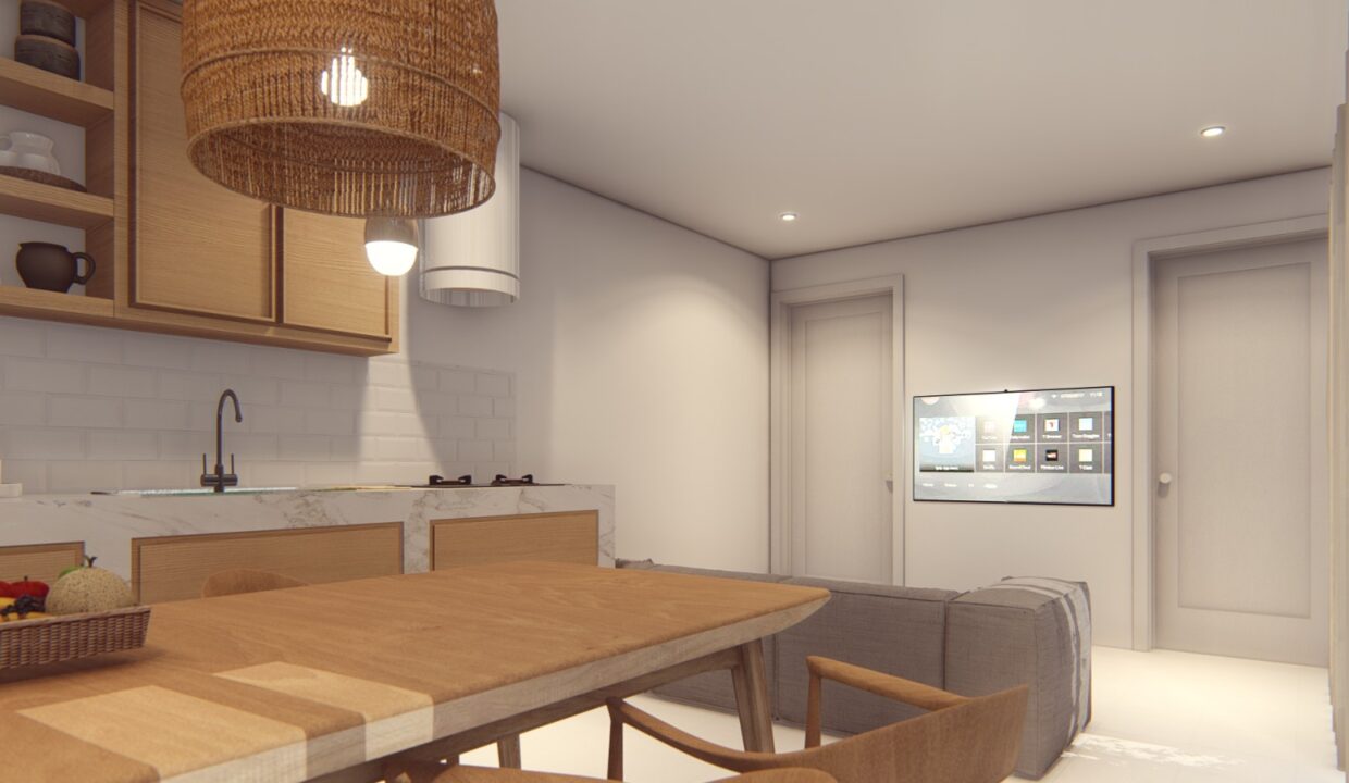 Comfy One Bedroom Apartment with Office Room in Melasti (21)