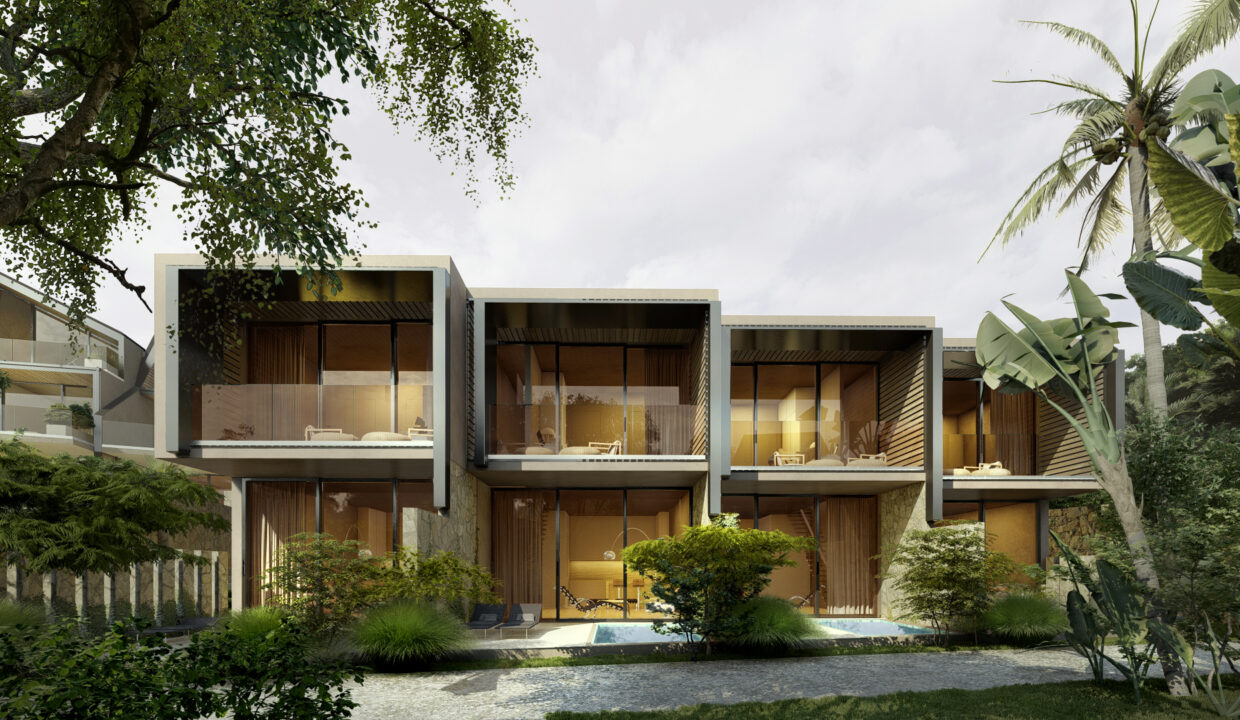 One-Bedroom Villa in a Villa Complex on Balangan Beach with Ocean View (1)
