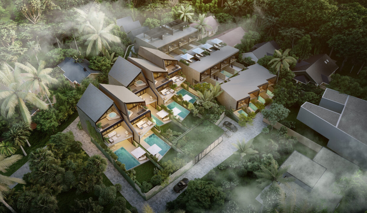 One-Bedroom Villa in a Villa Complex on Balangan Beach with Ocean View (2)
