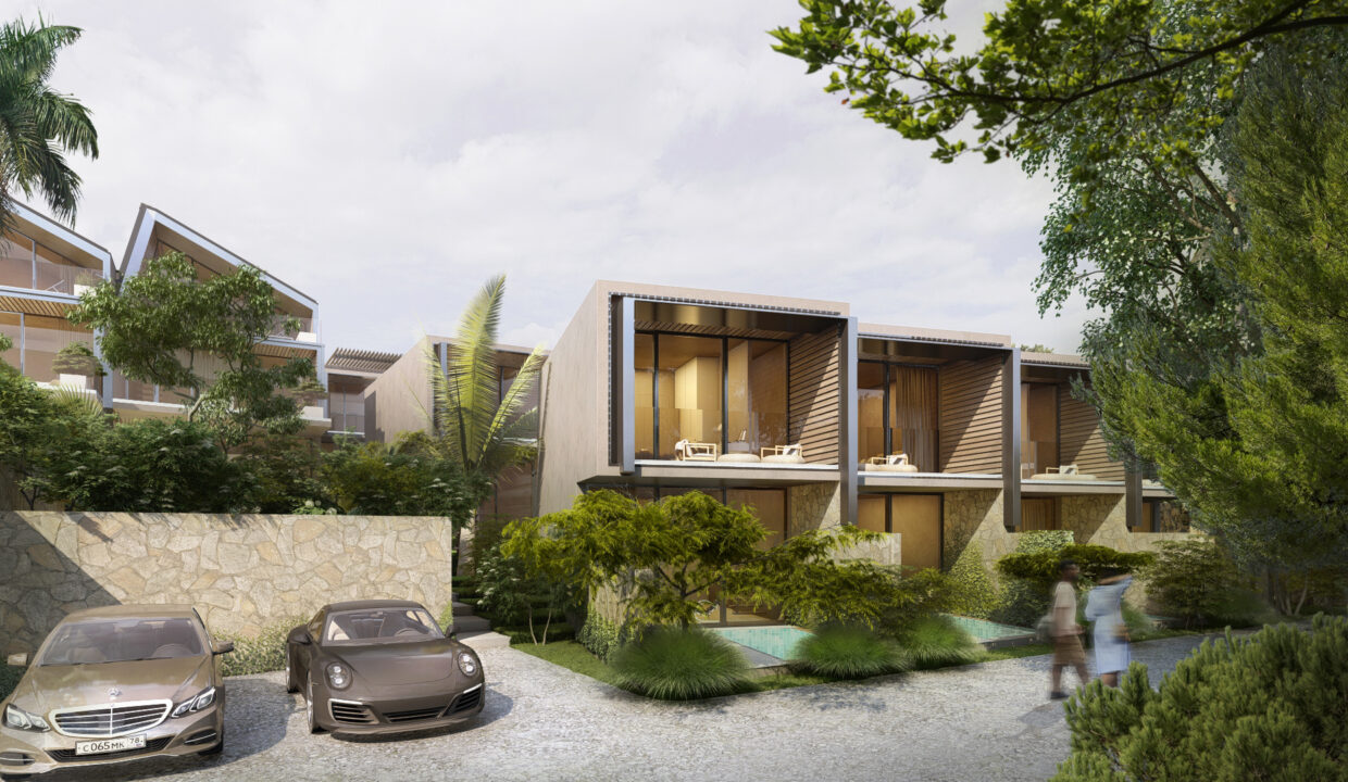 One-Bedroom Villa in a Villa Complex on Balangan Beach with Ocean View (3)