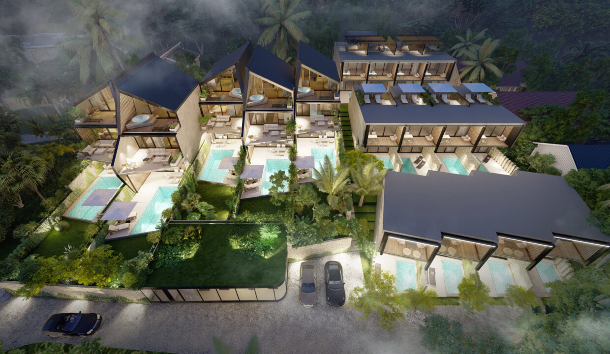 One-Bedroom Villa in a Villa Complex on Balangan Beach with Ocean View (4)