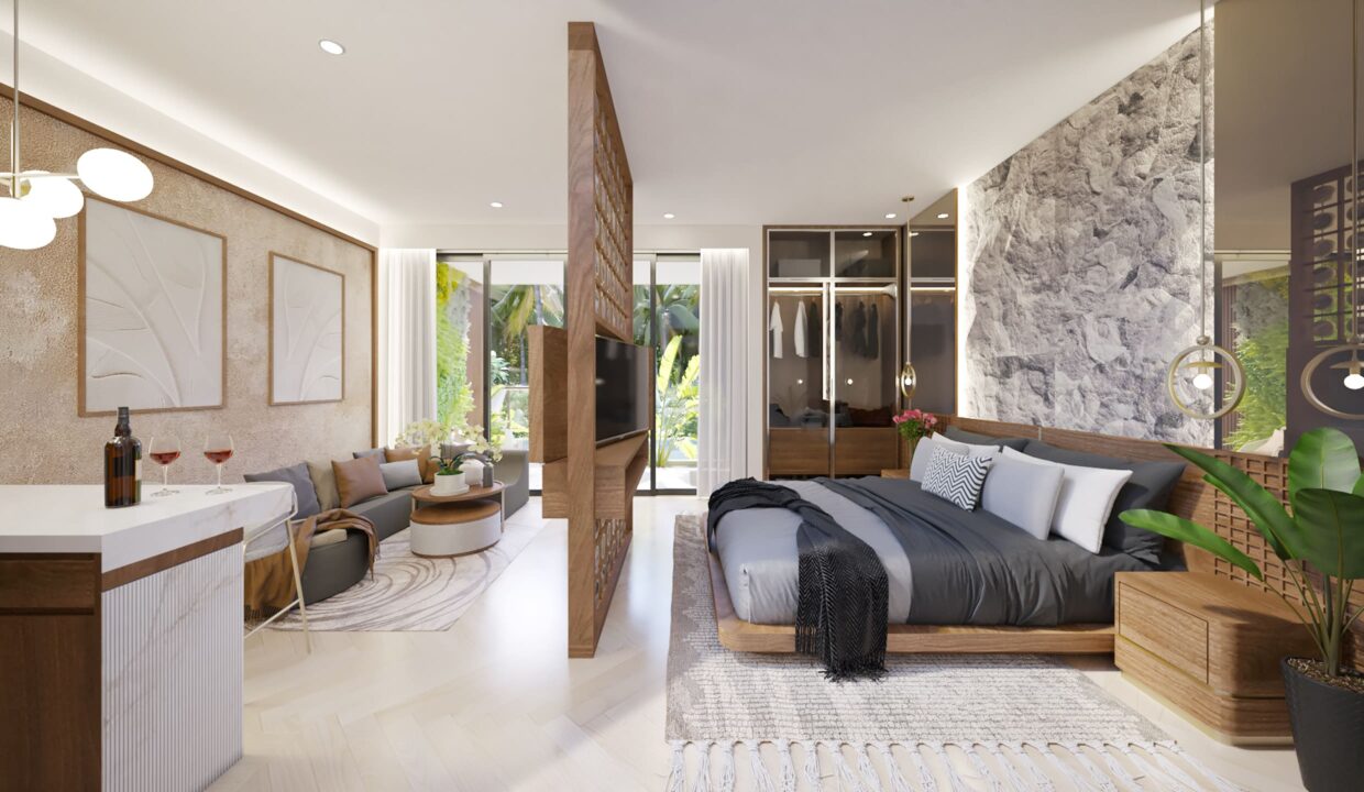Strategically One Bedroom Apartment Nestled in the Vibrant Heart of Canggu (1)