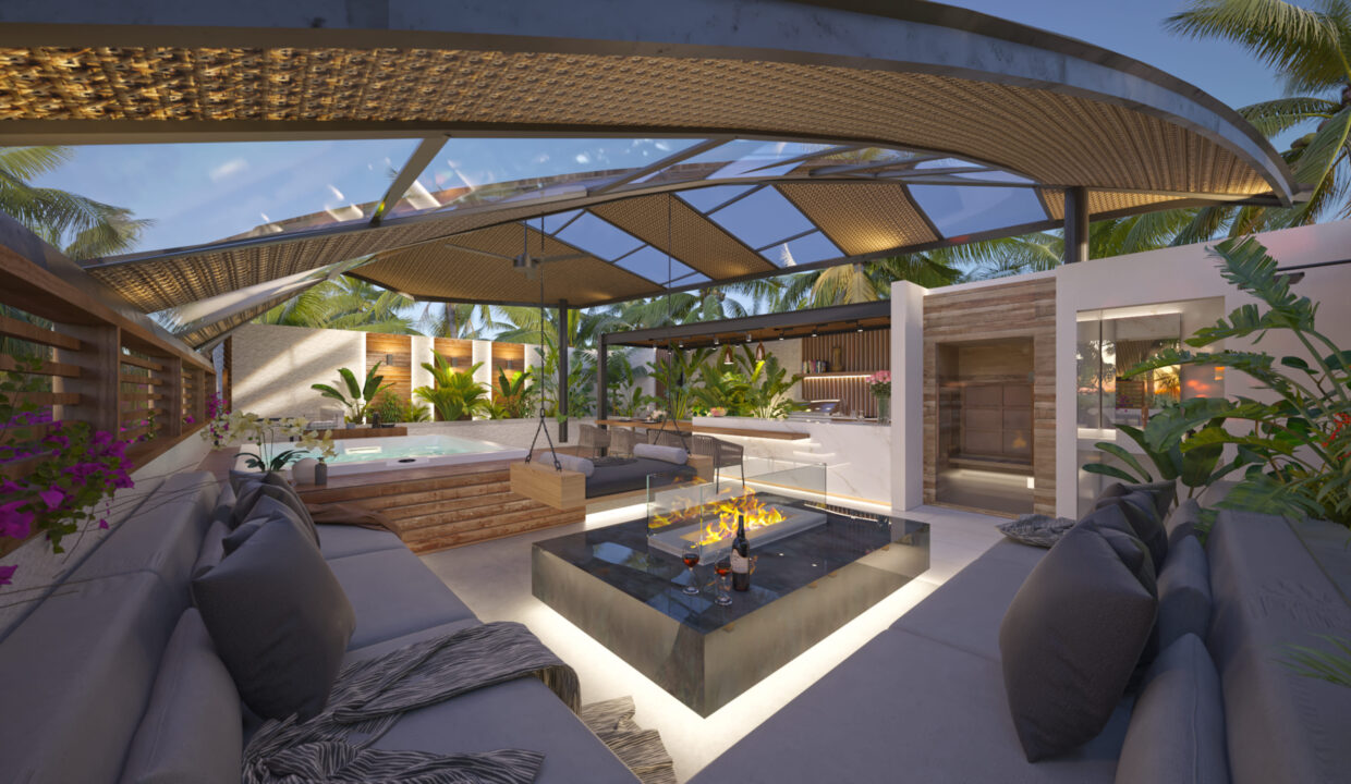 Strategically Two Bedrooms Penthouse Nestled In The Vibrant Heart Of Canggu (1)