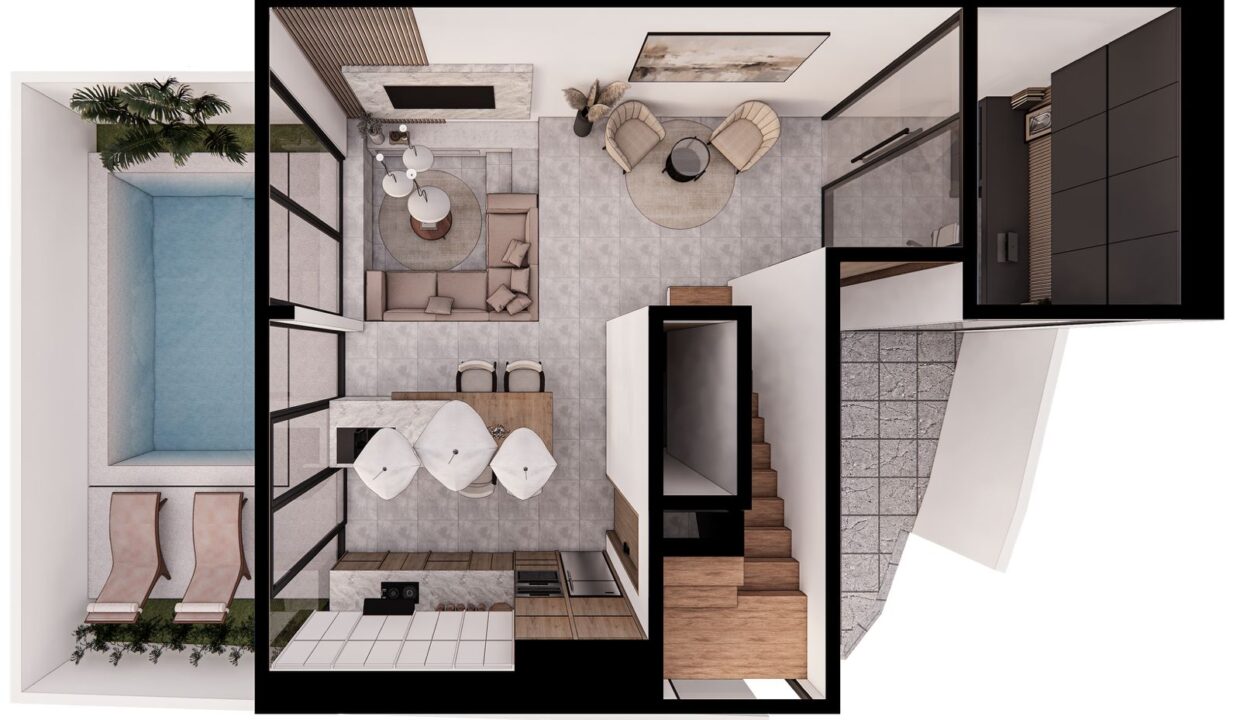 Two Bedrooms with Office working space in Tumbak Bayuh (16)
