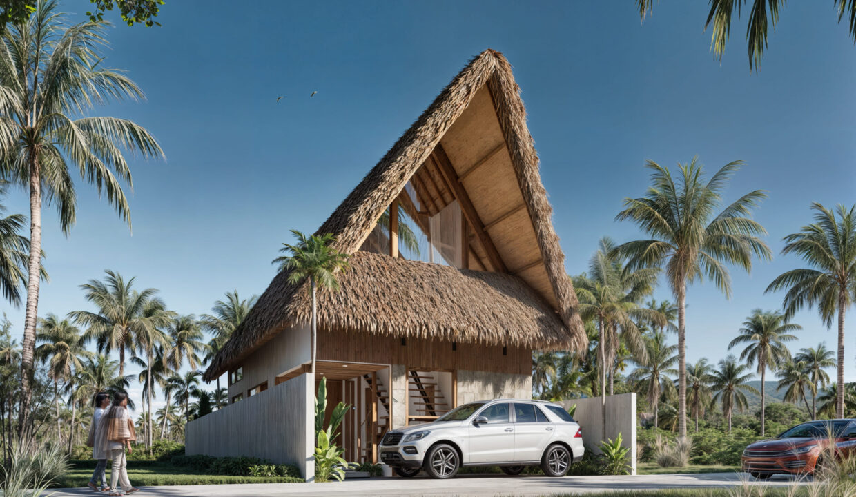 Upscale Two Bedroom Villa With A Twist On Balinese Style In Kedungu (1)