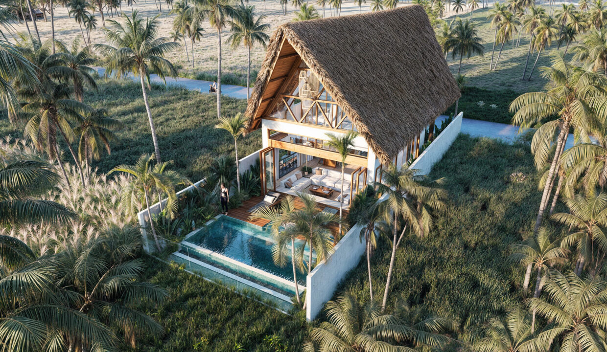Upscale Two Bedroom Villa With A Twist On Balinese Style In Kedungu (3)