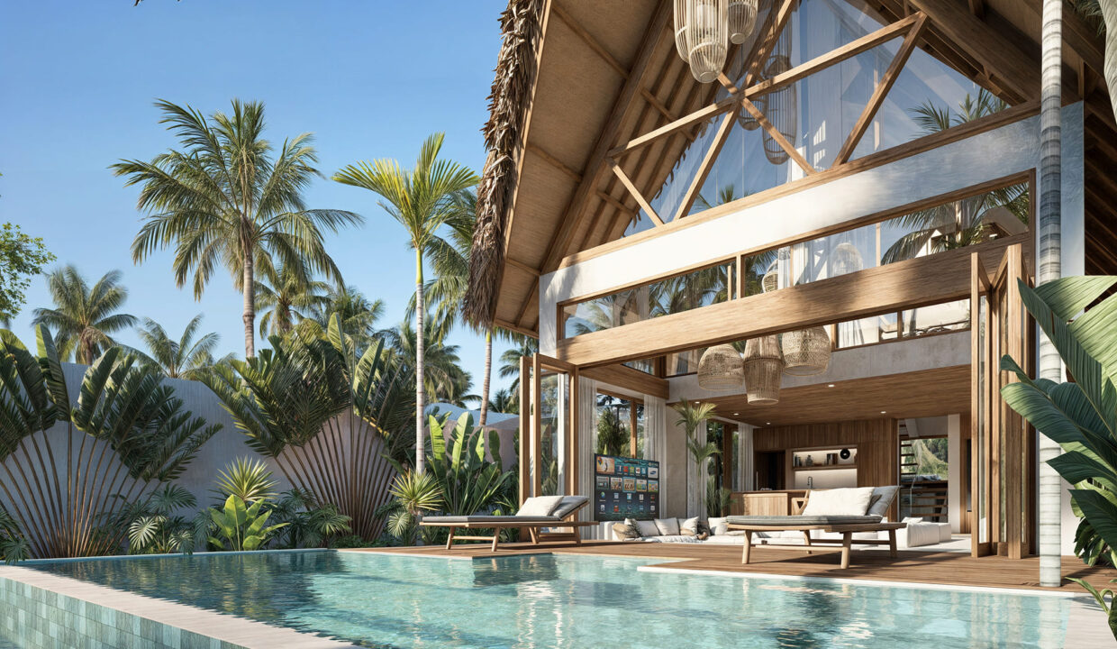 Upscale Two Bedroom Villa With A Twist On Balinese Style In Kedungu (5)