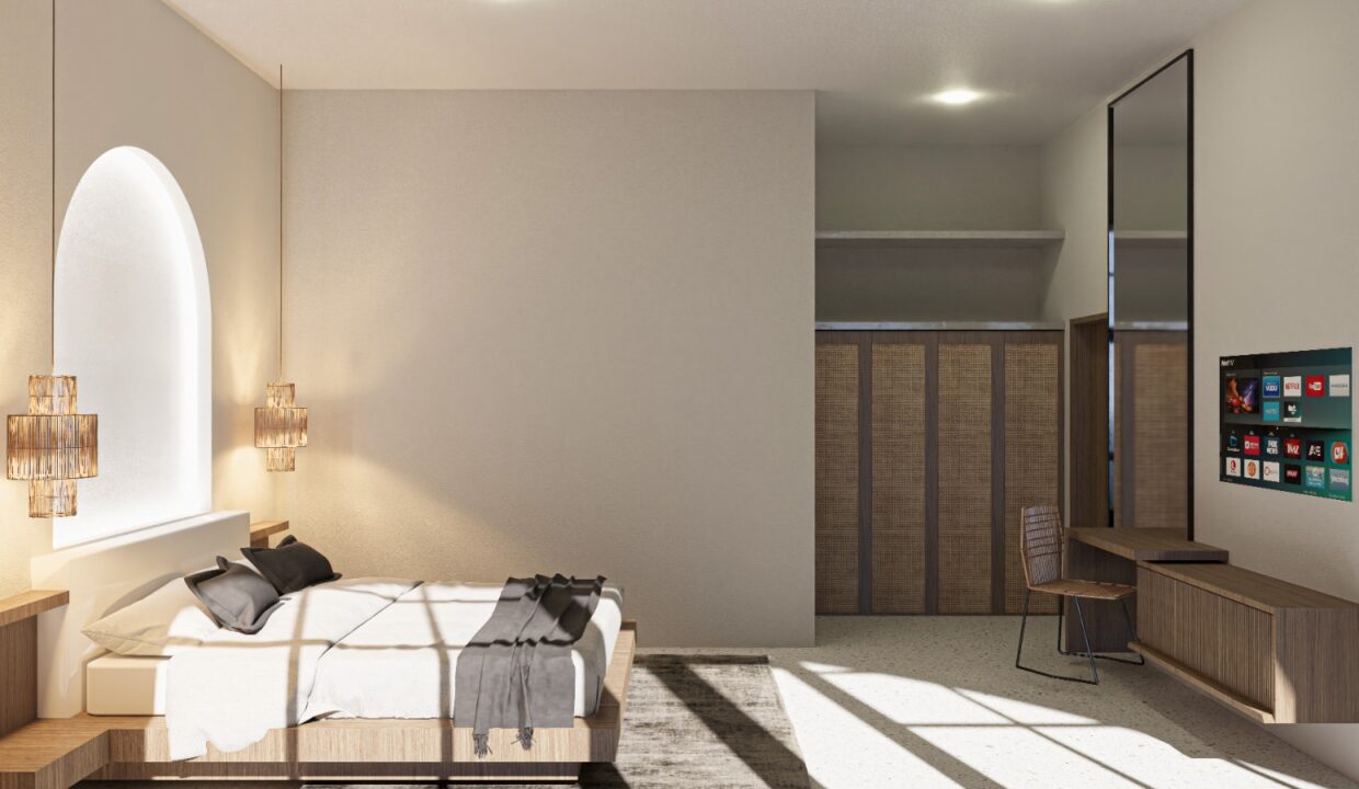 Walking Distance One-Bedroom Loft to Munggu Beach (5)