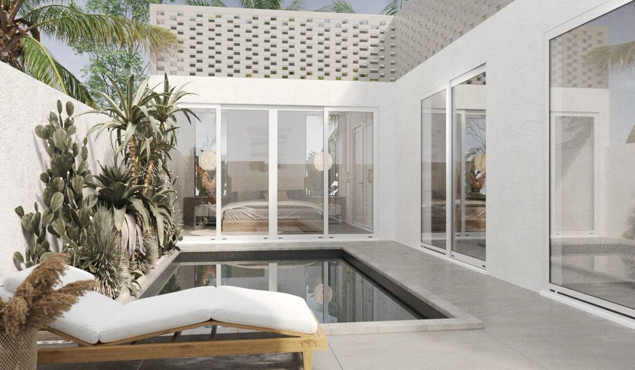 Walking Distance Two Bedrooms Villa to the Cemagi Villa (2)