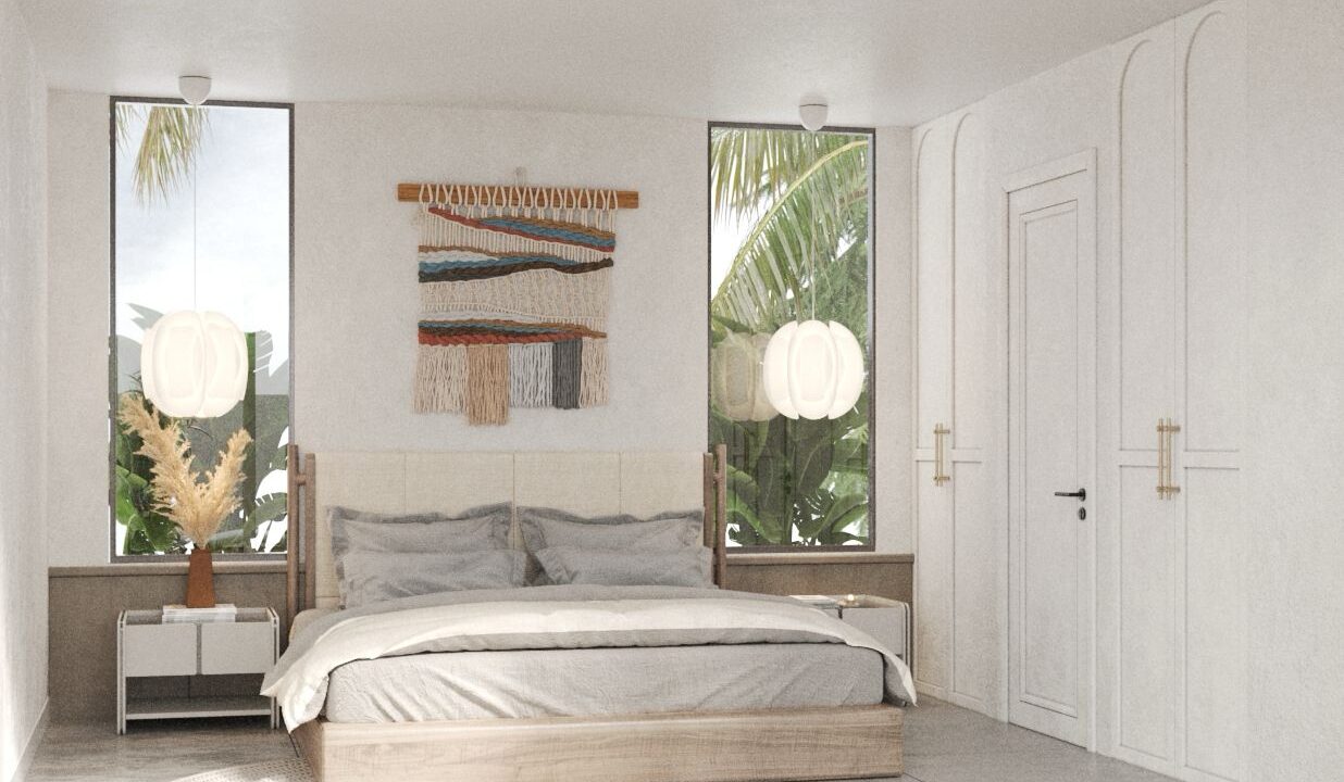 Walking Distance Two Bedrooms Villa to the Cemagi Villa (4)