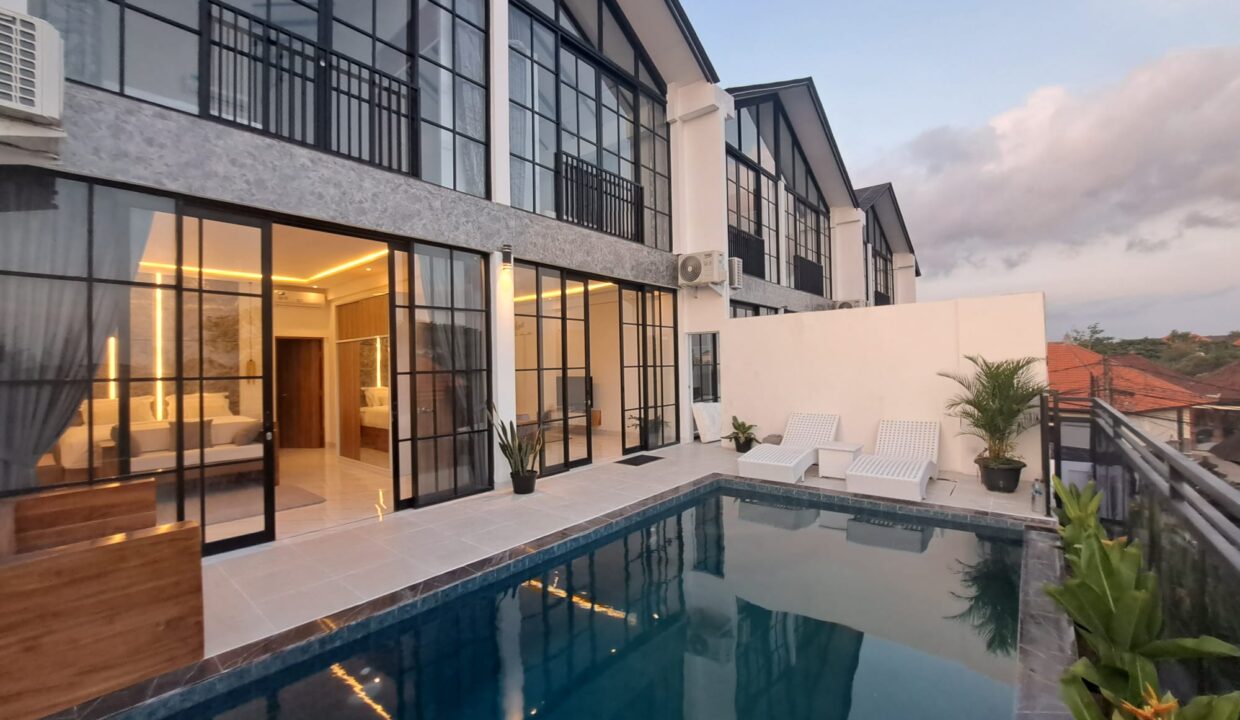 Brand New Three Bedroom Loft With Private Pool In Seminyak (1)