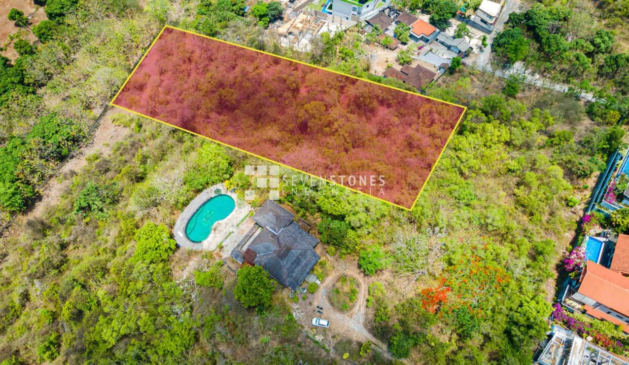 For Sale Spectaculer And Premium Cliff Land Unblocked Sea View And Sunset Of Balangan Beach (3)