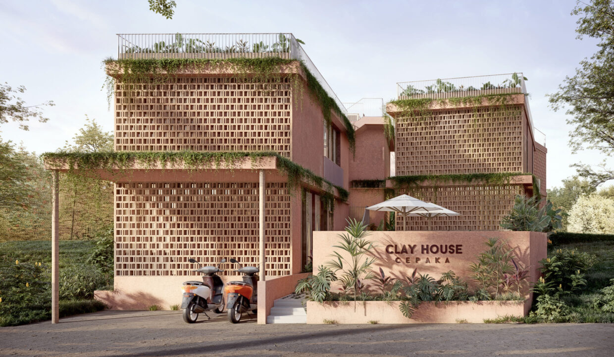 1. Exclusive Off-Plan Studio Apartments in Cepaka, Bali - Street View