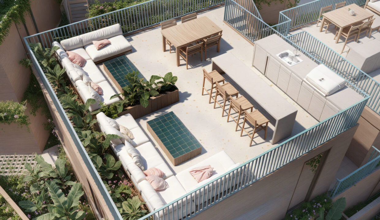21. Exclusive Off-Plan Studio Apartments in Cepaka, Bali - Rooftop B