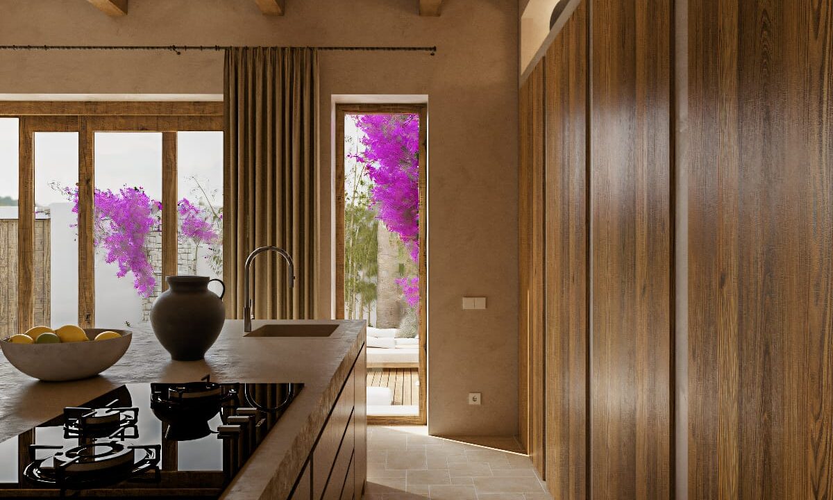 5. Ibizan Style Villa in Seseh