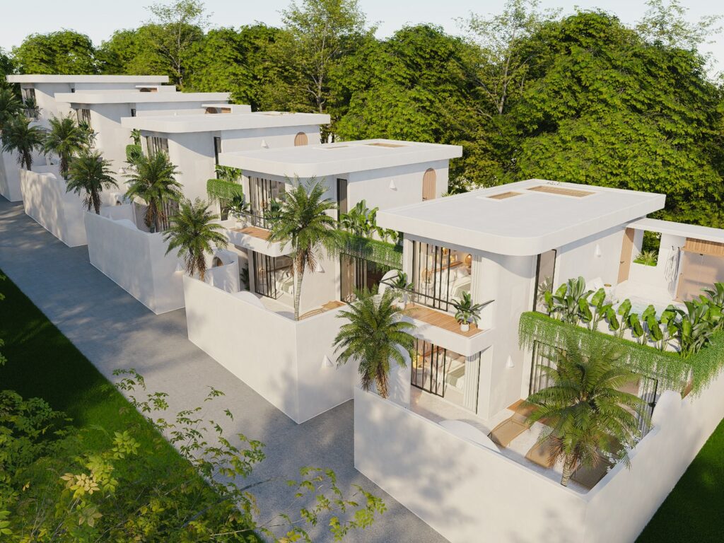 Modern Tropical 2-Bedroom Villas with Ocean View in Bingin