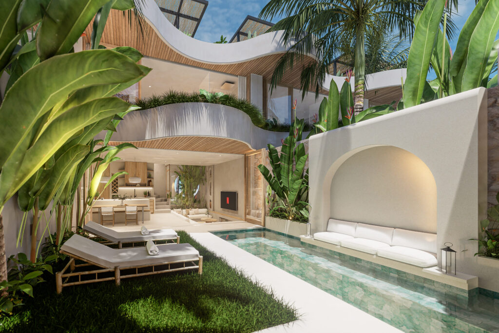  2-Bedroom Villa with Ocean Views in Pecatu