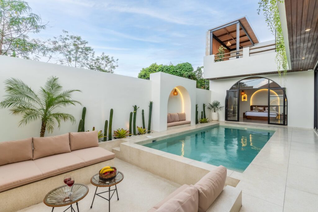 3 Bedroom Mediterranean-Style Villa with Rooftop in Seminyak