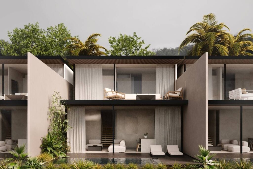Charming Middle-Century Modern Two-Bedroom Villa for Lease in Dreamland