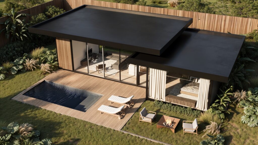 Charming Middle Century Modern Villa for Lease