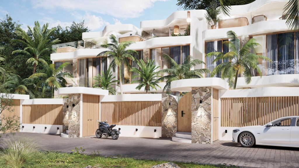 Nyang Nyang  Beach Complex: 9 Units, Two Bedroom Villas with Jacuzzi Rooftop