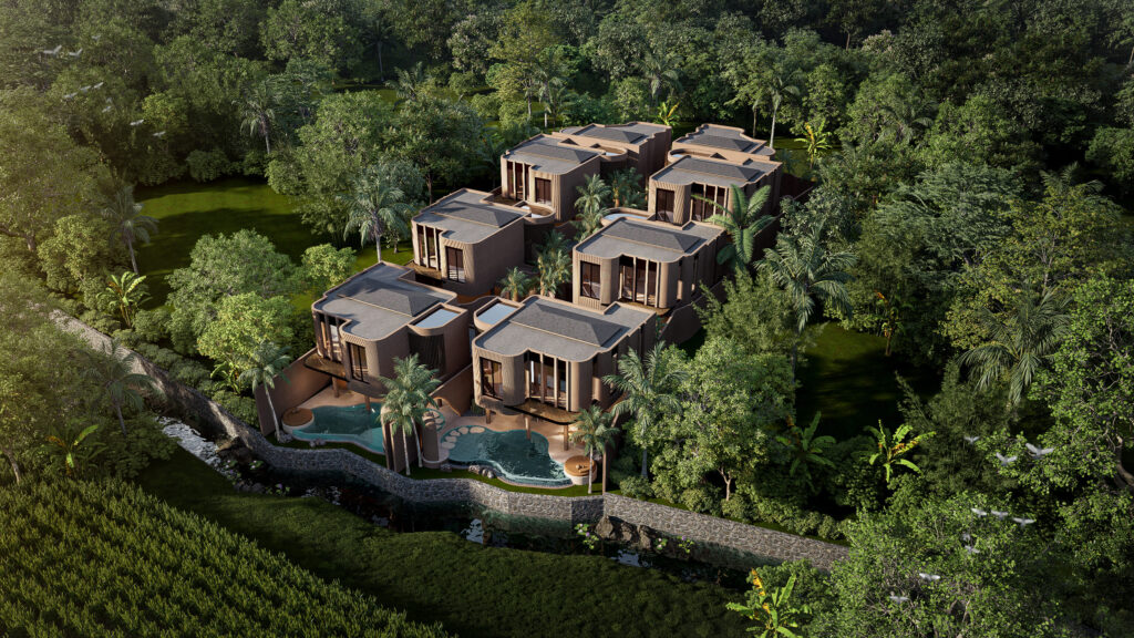 Off-Plan Two-Bedroom Villa with Uninterrupted Rice Field Views in Pererenan