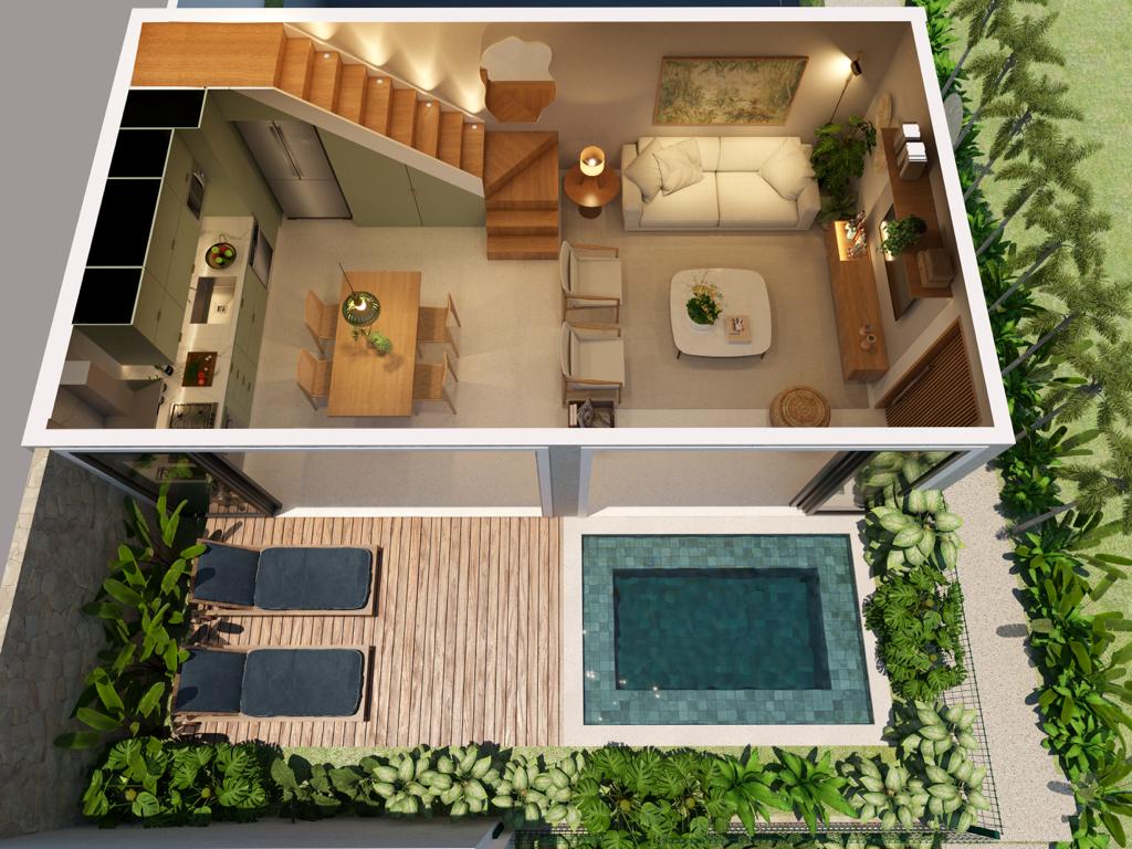 Off-Plan One and Two Bedroom Loft Walking Distance to Suluban Beach