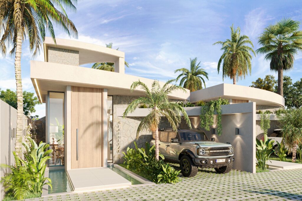 Stunning 3 Bedroom Villa with Rooftop & Ocean View