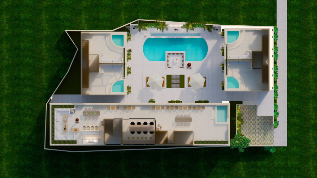 Sunset Lounge Rooftop in Seseh