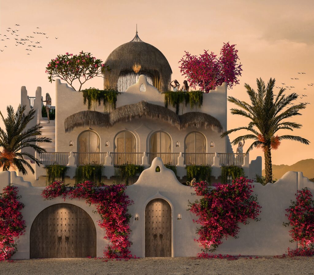 Three Bedroom Beach view Villa in Seseh