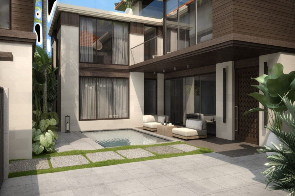 Three Bedroom Off-Plan Villa Complex in Sanur Beach Side
