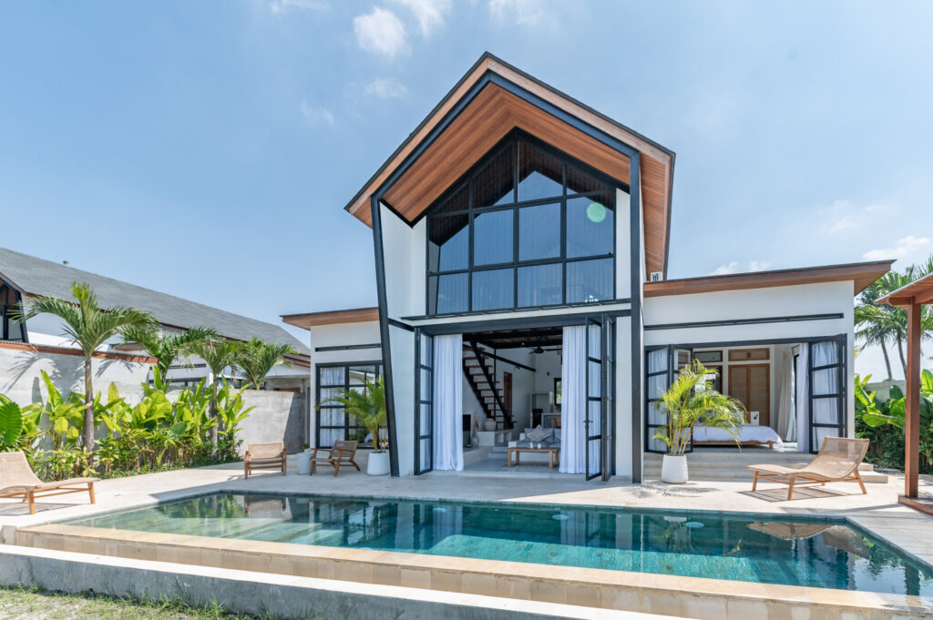 Turnkey 2-Bedroom Villa with Expansive View of the Rice Field