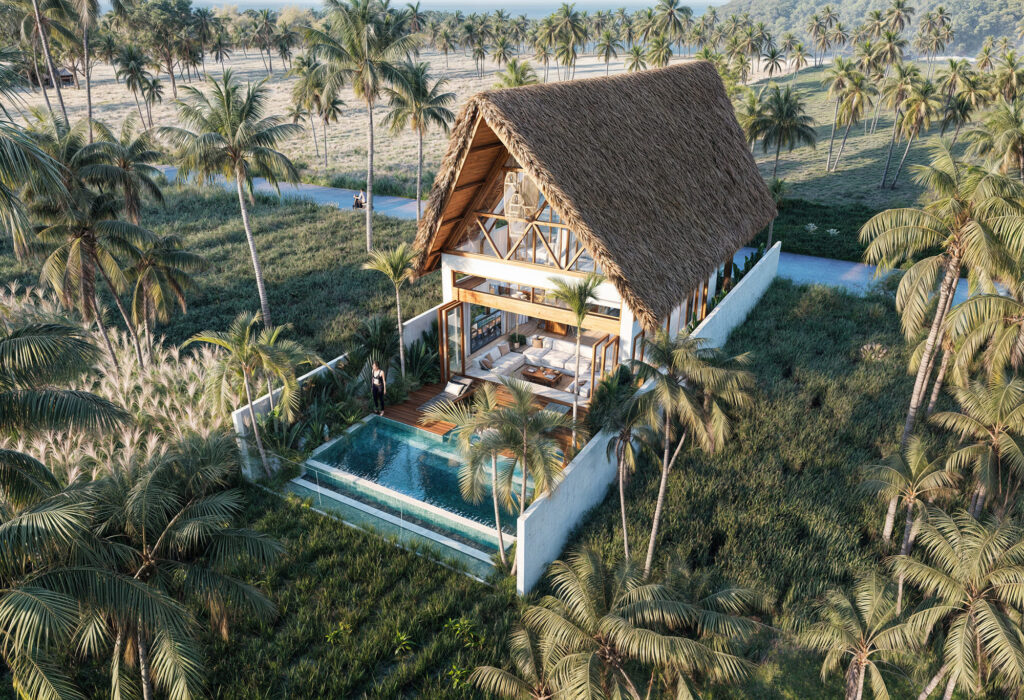 Upscale Two Bedroom Villa With A Twist On Balinese Style In Kedungu